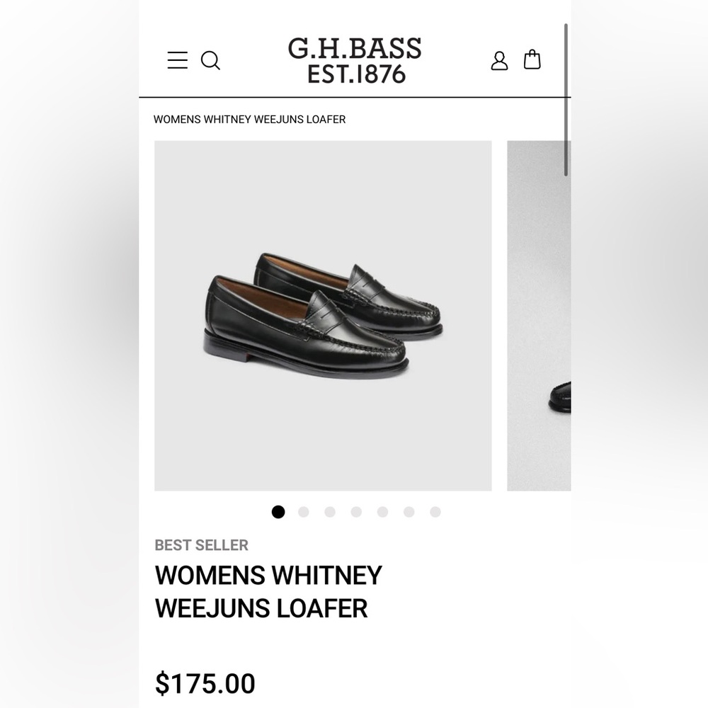 G.H Bass Weejuns Loafers